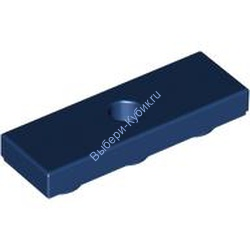 Деталь Лего Плитка 1 х 3 Перевернутая Цвет Темно-Синий