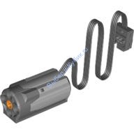 Деталь Лего Техник Мотор Средний Размер M Цвет Светло-Серый