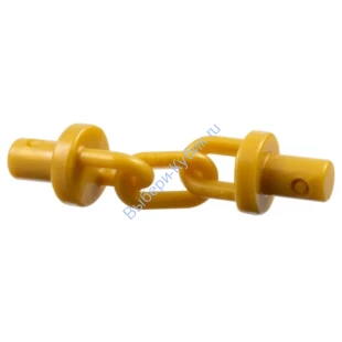 Деталь Лего Цепь 2L С Планками Цвет Перламутрово-Золотой