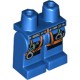 Деталь Лего Ноги С Рисунком Цвет Синий