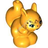 Деталь Лего Белка Цвет Ярко-Светло-Оранжевый