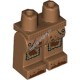 Деталь Лего Ноги С Рисунком Цвет Карамельный