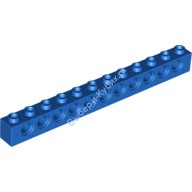 Деталь Лего Техник Кубик 1 х 12 С Отверстиями Цвет Синий