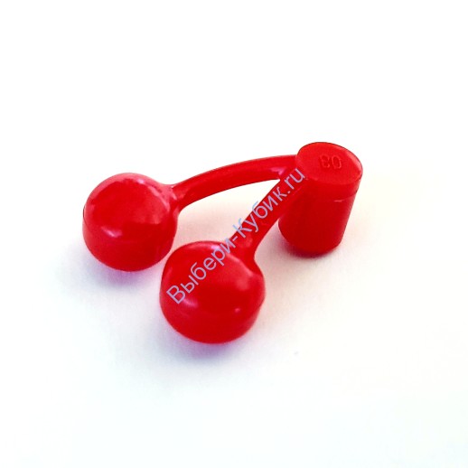 Деталь Аналог Совместимый С Лего Вишня красная