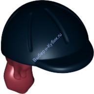Деталь Лего Шляпа С Рисунком Цвет Темно-Красный
