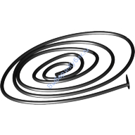 Деталь Лего Нить с Шаром на Конце 63L (50.3 cm) Цвет Черный