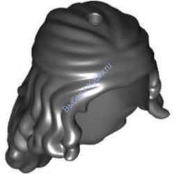 Деталь Лего Парик Френдс Цвет Черный