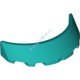 Деталь Лего Лобовое Стекло 3 х 6 х 1 Изогнутое Цвет Темно-Бирюзовый