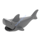 Деталь Лего Акула 14518c01 Цвет Темно-Серый