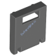Деталь Лего Дверь С Прорезью Для Ящика 2 х 2 х 2 Цвет Темно-Серый