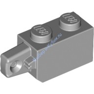 Деталь Лего Петля Кубик 1 х 2 Цвет Светло-Серый