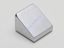 Деталь Лего Скос 1 х 1 х 2/3 Цвет Металлический Серебрянный