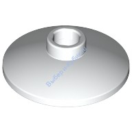 Деталь Лего Тарелка 2 х 2 Перевернутая Цвет Белый