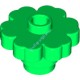 Деталь Лего Цветок 2 x 2 Круглый Открытый Штырек Цвет Умеренно-Зеленый