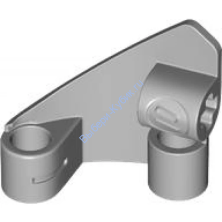 Деталь Лего Техник Панель #10 3 x 3 Правая Цвет Светло-Серый