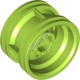 Деталь Лего Диск 30.4 Мм D х 20 Мм Без Пин Отверстий И С Усиленным Ободом Цвет Лайм