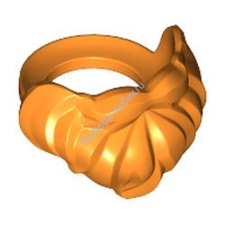 Деталь Лего Борода Цвет Оранжевый