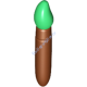 Деталь Лего Кисточка С Зеленым Кончиком Цвет Коричневый