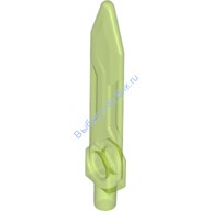 Деталь Лего Клинок Меча С Ручкой Цвет Прозрачно-Ярко-Зеленый