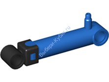 Деталь Лего Техник Пневматический Насос Маленький (6L) V2 Цвет Синий