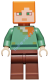 Минифигурка Лего Майнкрафт  Алекс