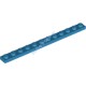 Деталь Лего Пластина 1 х 12 Цвет Темно-Лазурный
