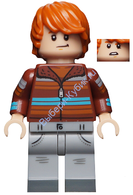 Минифигурка Лего Коллекционные Гарри Поттер (Только Минифигурка Без Подставки И Аксессуаров ) Рон Уизли colhp26