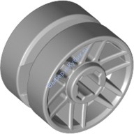 Деталь Лего Диск 14 Мм D х Мм С Центральным Желобом Поддельными Болтами И 6 Двойными Спицами Цвет Светло-Серый