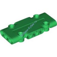 Деталь Лего Техник Панель Плоская 3 x 7 x 1 Цвет Зеленый