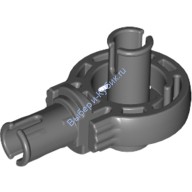 Деталь Лего Техник Крепление Для Поворотного Шара Цвет Темно-Серый