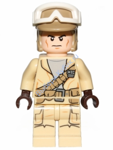 Rebel Trooper, Goggles, Dark Tan Helmet (75133)