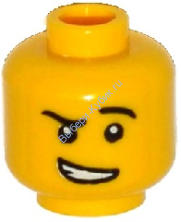 Деталь Лего Голова Минифигурки Цвет Желтый