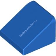 Деталь Лего Скос 1 х 1 х 2/3 Цвет Синий