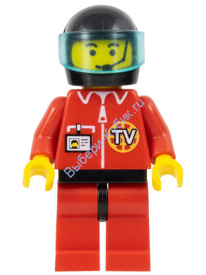 Минифигурка Лего  - Пилот формула 1