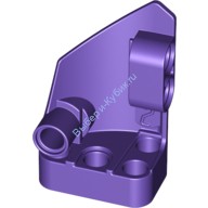 Деталь Лего Техник Панель # 2 Малая Гладкая Короткая Сторона B Цвет Темно-Фиолетовый