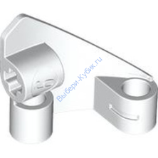 Деталь Лего Техник Панель # 9 3 x 3 Левая Цвет Белый