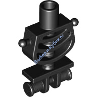 Деталь Лего Торс С Рисунком Цвет Черный