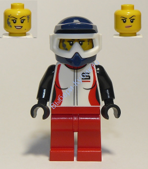 Минифигурка Лего Сити Велосипедистка cty0916