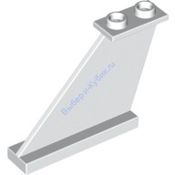 Деталь Лего Хвост 4 х 1 х 3 Цвет Белый