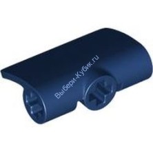 Деталь Лего Техник Панель Изогнутая 2 x 3 x 1 Цвет Темно-Синий