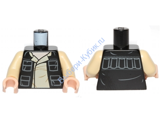 Деталь Лего  Торс Цвет Темно- Синий