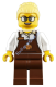 Минифигурка Лего Сити Бариста trn249 