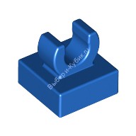 Деталь Лего Плитка Модифицированная 1 х 1 С Защелкой Цвет Синий