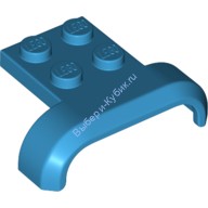 Деталь Лего Автомобильное Крыло 4 х 3 х 1 С Аркой С Изгибом Цвет Темно-Лазурный