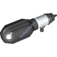 Деталь Лего Цилиндр С Ручкой С Резиновым Сжимаемым Пузырем Цвет Белый