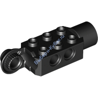 Деталь Лего Техник Кубик Модифицированный 2 х 3 С Половиной Поворотного Шарнира Цвет Черный