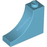 Деталь Лего Арка 1 х 3 х 2 Обратная Цвет Умеренно-Лазурный