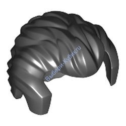 Деталь Лего Парик Цвет Черный