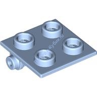 Деталь Лего Петля 2 х 2 Верх Цвет Ярко-Светло-Голубой