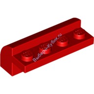 Деталь Лего Кубик Модифицированный 2 х 4 х 1 1/3 С Закругленным Верхом Цвет Красный